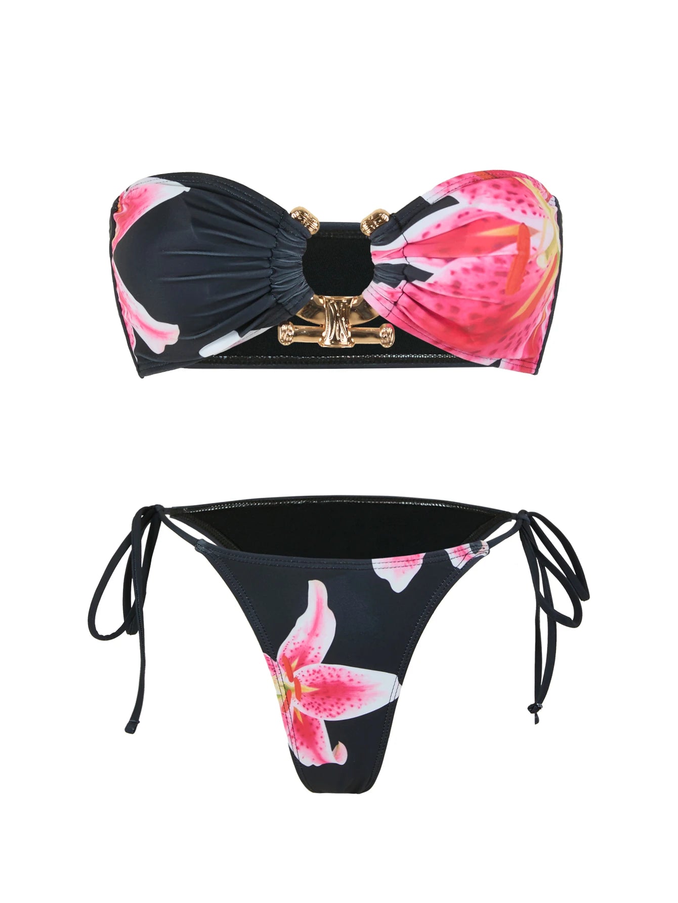 Ring Bandeau String Bikini
