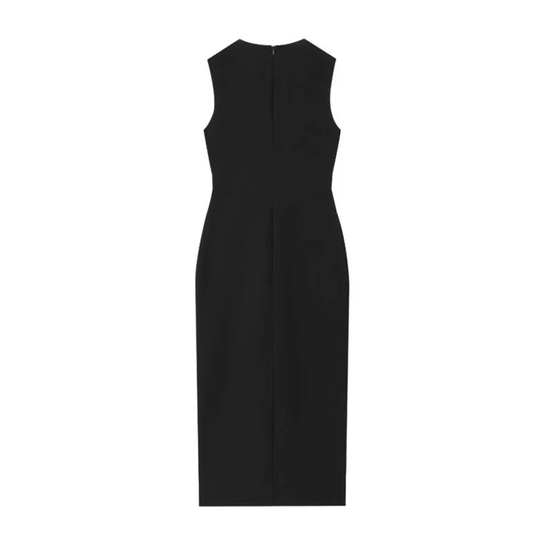 Tina Button-down Pencil Dress