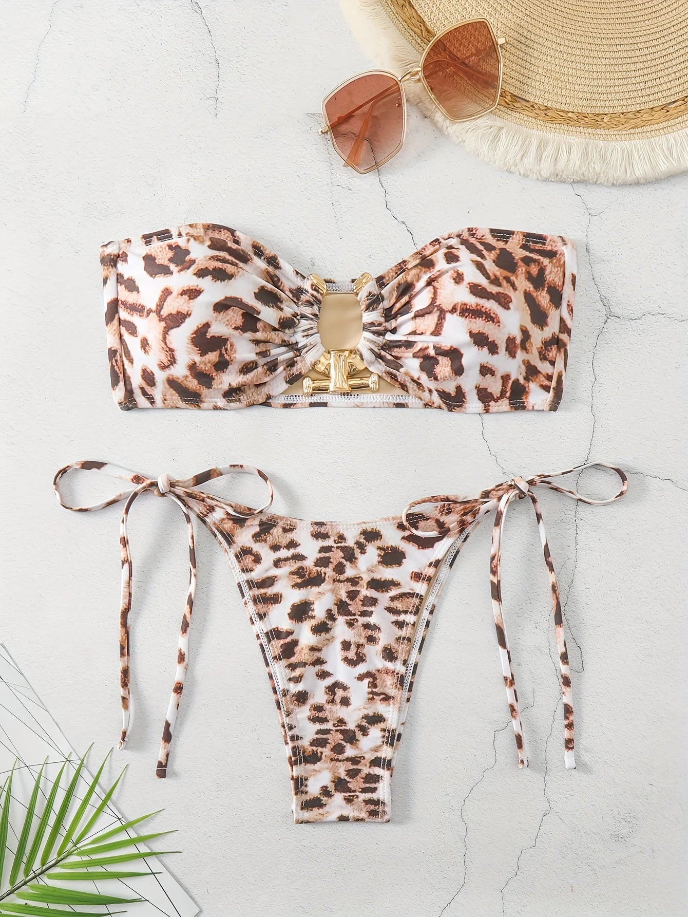 Ring Bandeau String Bikini