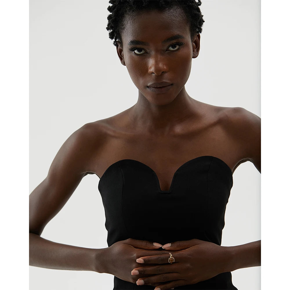 Natural Stone Open Ring 18K Gold Plated — rings in multicolor — additional view