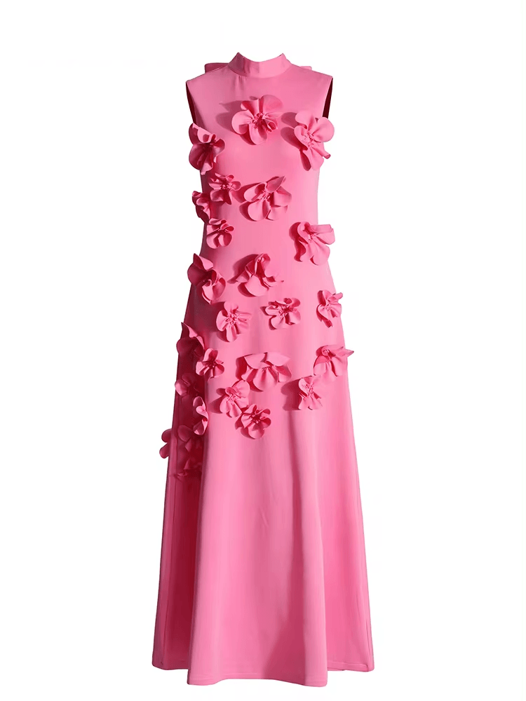 Becky Embellished Flower Dress from The House of CO-KY - Dresses