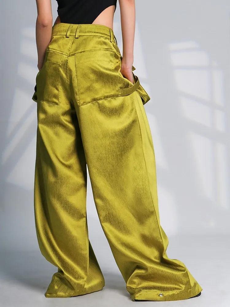 Sarah Wide Leg Trousers from The House of CO-KY - Bottoms