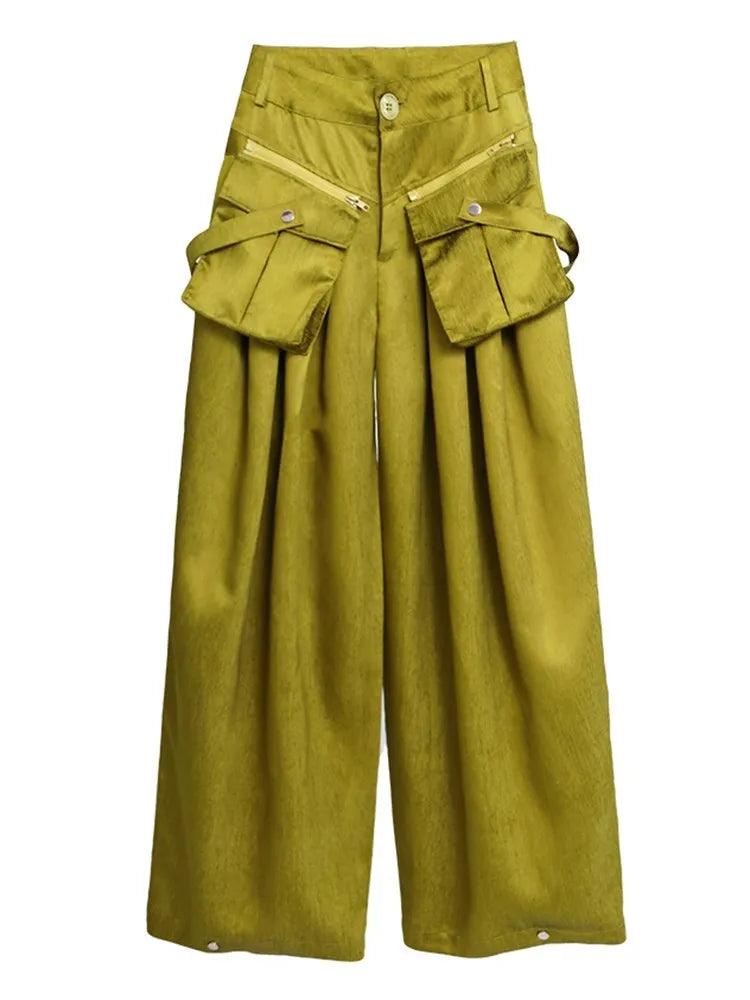 Sarah Wide Leg Trousers from The House of CO-KY - Bottoms