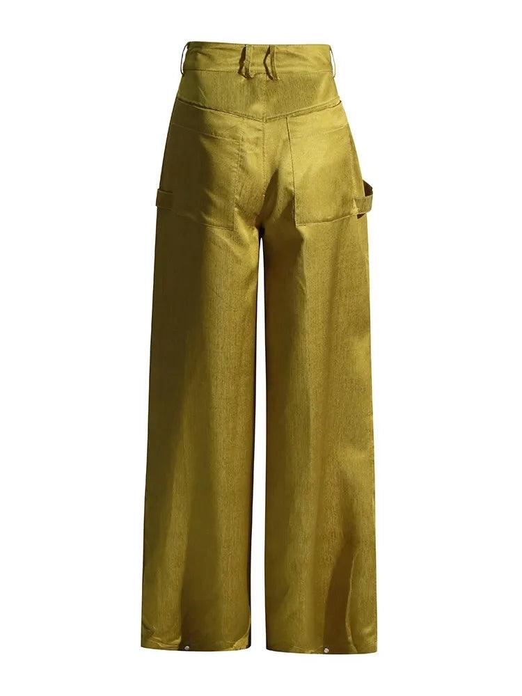 Sarah Wide Leg Trousers from The House of CO-KY - Bottoms