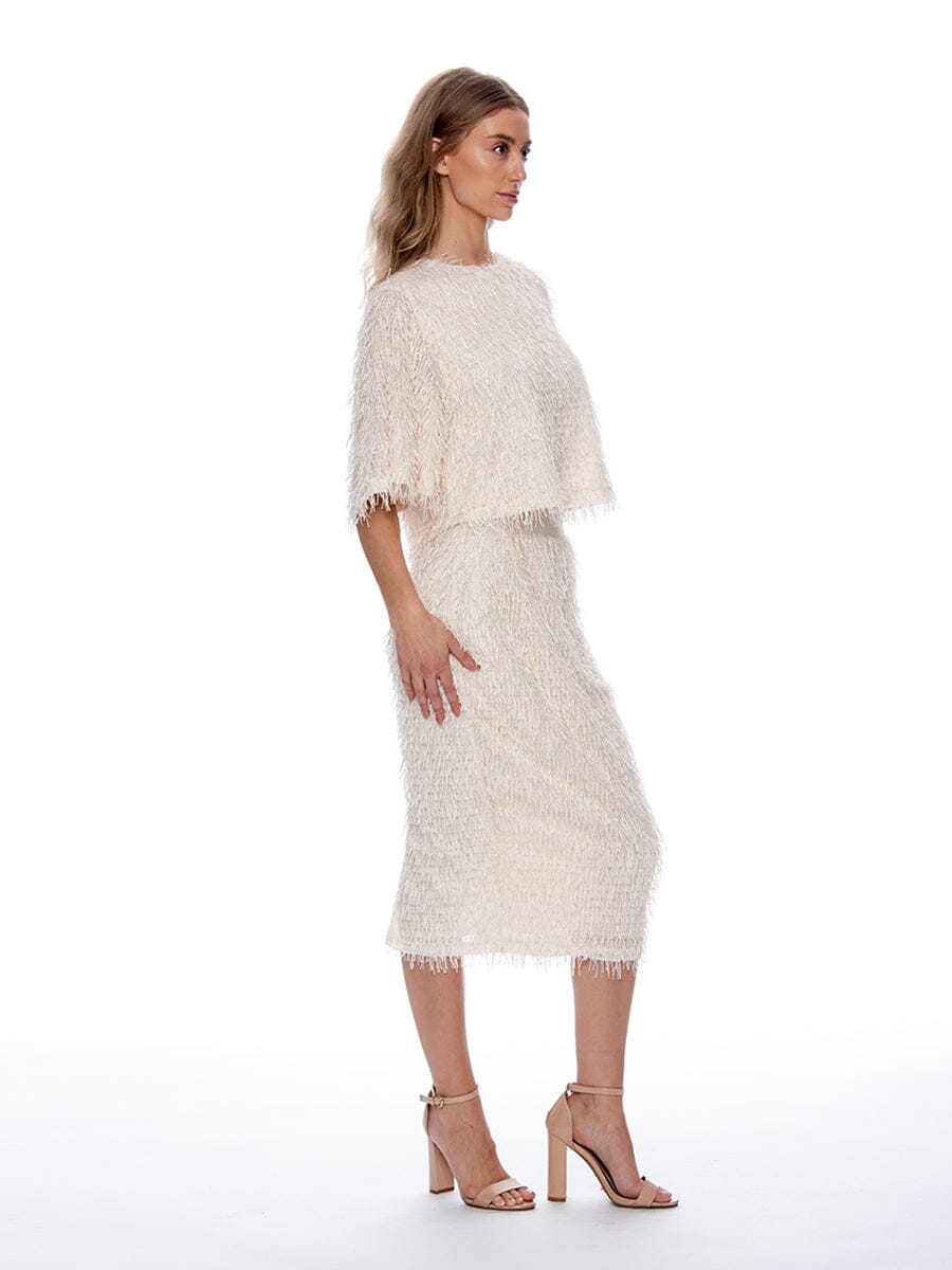Tinsel Style Pencil Skirt