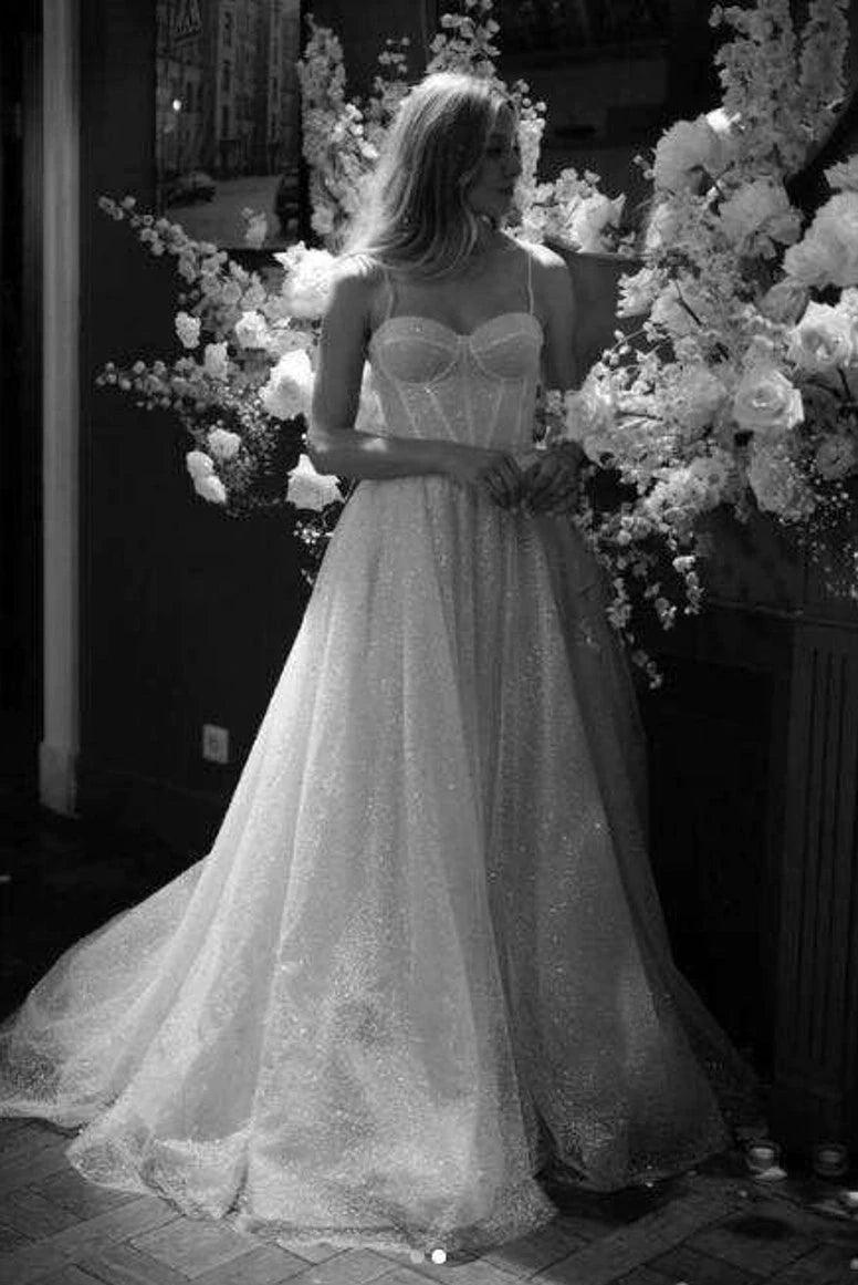 Charlotte Shiny Sequined Wedding Dress from The House of CO-KY - Gowns