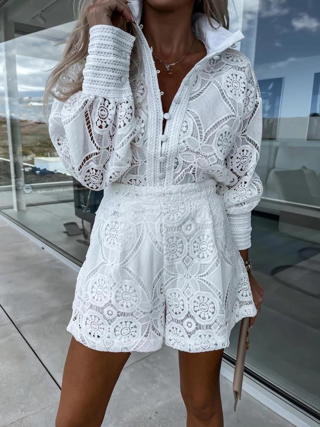 Claudia Embroidered Set from The House of CO-KY - Outfit Sets