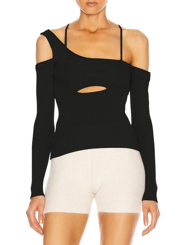 Darcy Asymmetrical Top from The House of CO-KY - Shirts & Tops