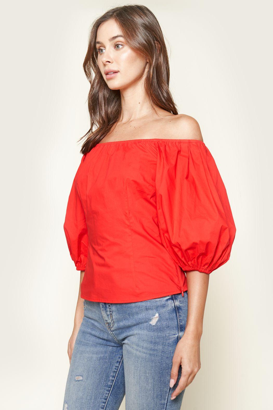 Lori Puff Sleeve Top from The House of CO-KY - Shirts & Tops