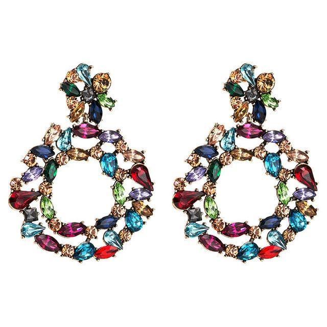 Rania Statement Earrings from The House of CO-KY - Earrings